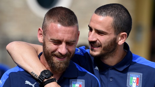 Italia: De Rossi e Eder, oggi titolari... in bilico
