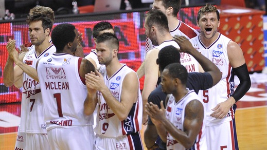 Basket, finale scudetto: Milano campione a 1,35