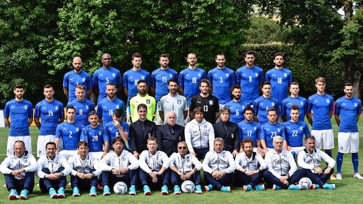 Italia, ecco la foto ufficiale per gli Europei