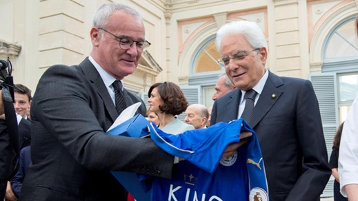 Ranieri incontra il Presidente della Repubblica