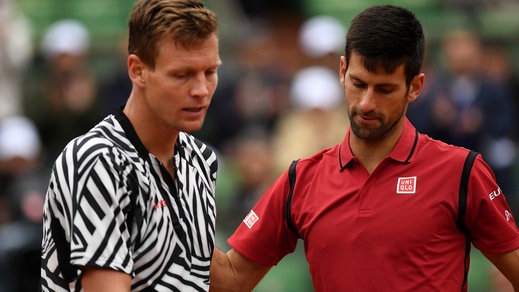 Roland Garros, Djokovic in semifinale