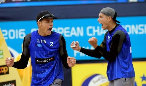 Beach Volley: Agli Europei l'impresa la firmano gli Ingrosso