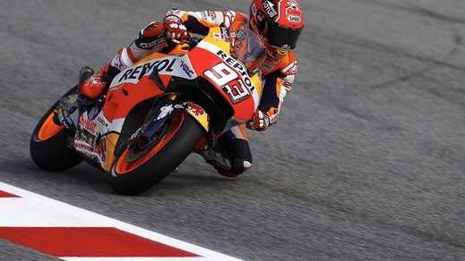 MotoGp Catalogna, Marquez domina le FP4