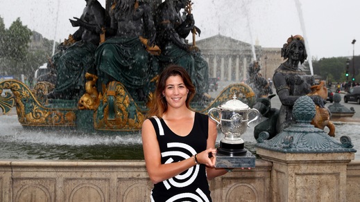 Muguruza a Place de la Concorde: ecco la regina del Roland Garros!