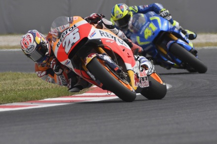 MotoGp Catalogna, Pedrosa: «Bello essere sul podio»