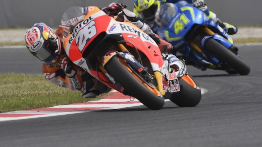 MotoGp Catalogna, Pedrosa: «Bello essere sul podio»