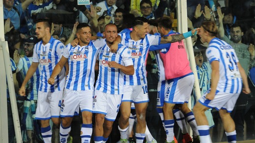Serie B, Lapadula solito show. Il Pescara vede la A: Trapani sconfitto 2-0