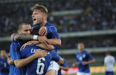 Euro 2016, Italia-Finlandia 2-0: Candreva e De Rossi gol, sorride Conte