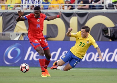 Coppa America, Brasile-Haiti 7-1: tripletta di Coutinho
