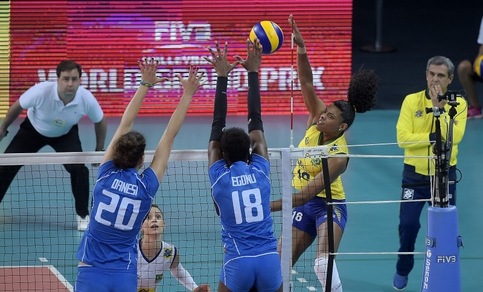 Volley: World Grand Prix, la giovane Italia si arrende al Brasile