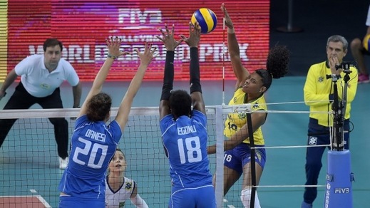 Volley: World Grand Prix, la giovane Italia si arrende al Brasile