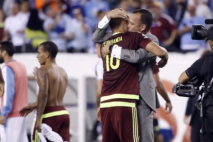 Coppa America: l'Uruguay eliminato, furia Suarez e Cavani sbaglia troppo