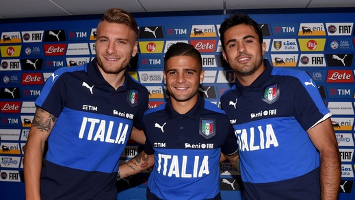 Euro 2016 Italia: Insigne, Immobile ed Eder: i "tre moschettieri" Azzurri