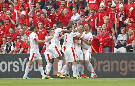 Euro 2016, Albania-Svizzera 0-1: Schar rovina la festa a De Biasi