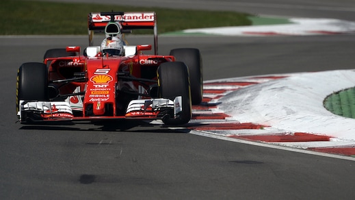 F1, Gp Canada: terze libere a Vettel, poi Verstappen