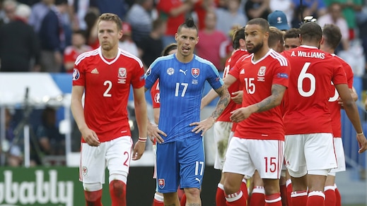 Euro 2016, Galles-Slovacchia 2-1: Hamsik delude, Bale e Robson Kanu firmano la prima vittoria