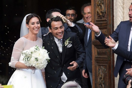 Pennetta-Fognini, quante stelle dello sport alle nozze!