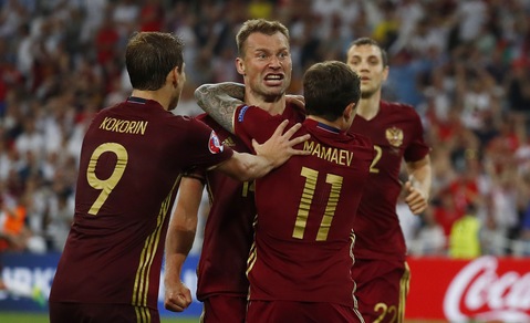 Euro 2016, Inghilterra-Russia 1-1: Berezutski beffa Hodgson al 92'