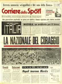 La storia degli Europei: 1968, Facchetti alza la coppa