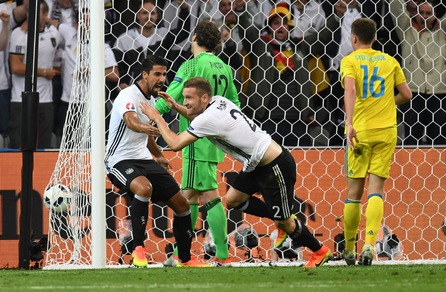 Euro 2016, Germania-Ucraina 2-0: buona la prima per Löw