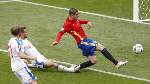 Euro 2016, Morata esordisce contro la Repubblica Ceca