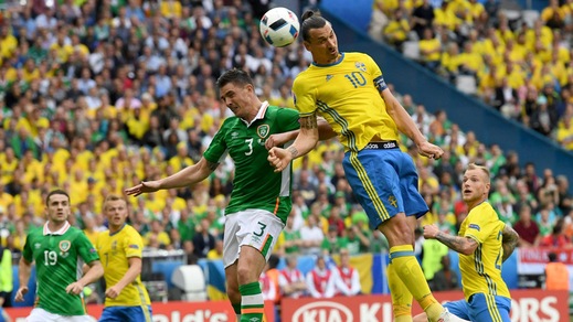 Euro 2016, Irlanda-Svezia 1-1: solo un pareggio per Ibrahimovic
