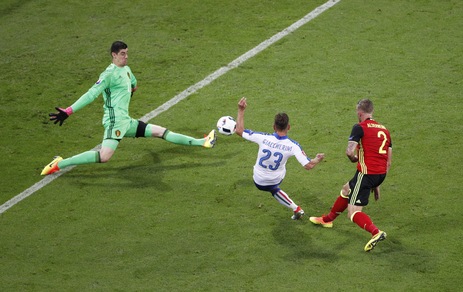 Euro 2016, Belgio-Italia: la fotosequenza del gol di Giaccherini