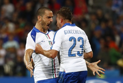 Euro 2016 Italia, Bonucci: «L'assist? Provato e riprovato»