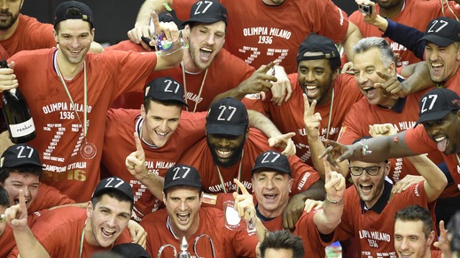 L'EA7 passa al PalaBigi, Milano campione d'Italia