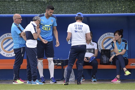 Euro 2016 Italia: Pellè torna ad allenarsi, niente di grave