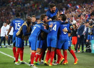 Euro 2016, Francia-Albania 2-0: Griezmann-Payet, francesi agli ottavi
