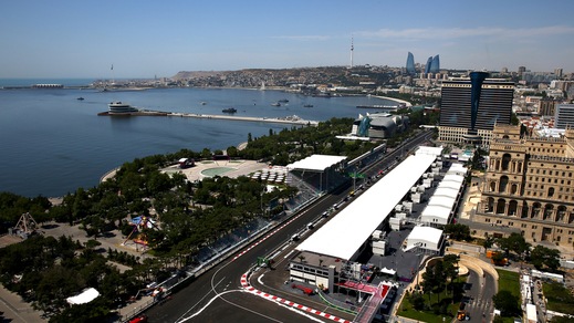 F1: Gp Europa, a Baku inaugurazione show