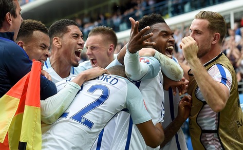 Euro 2016, Inghilterra-Galles 2-1: Vardy e Sturridge decisivi
