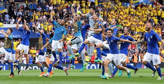 Euro 2016, l'Italia giocherà gli ottavi lunedì 27 alle 18