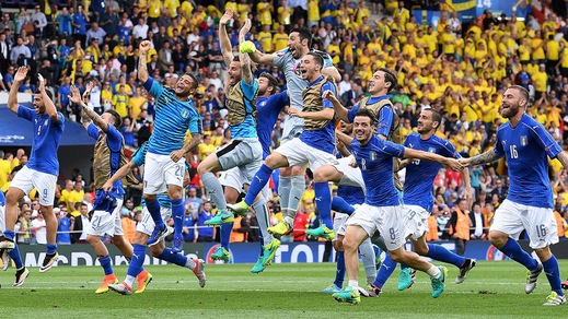 Euro 2016, l'Italia giocherà gli ottavi lunedì 27 alle 18