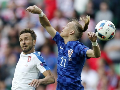 Croazia, la mano di Vida e il pareggio della Repubblica Ceca