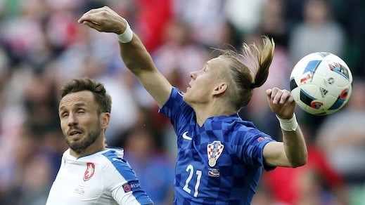 Croazia, la mano di Vida e il pareggio della Repubblica Ceca