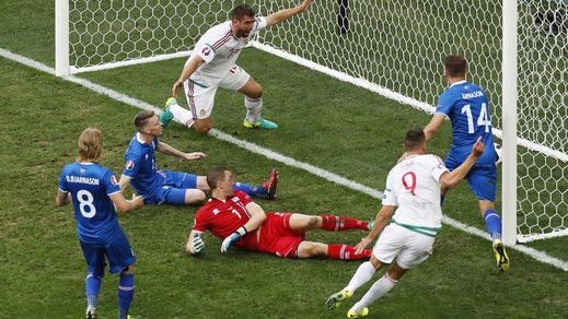 Euro 2016, Islanda-Ungheria 1-1: pari nel finale, magiari vicini agli ottavi
