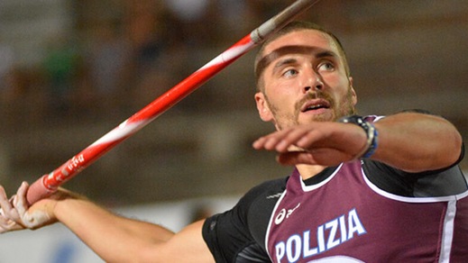 Atletica - Il giavellotto di Bertolini atterra a 81,05
