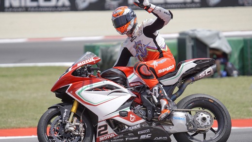 SBK MV Agusta, Camier: «Buon lavoro sul telaio»