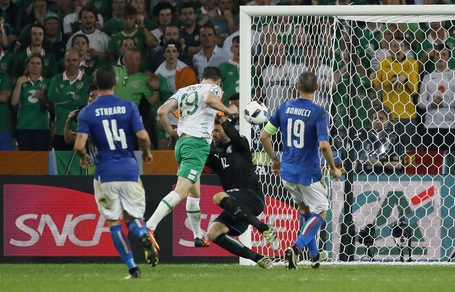 Euro 2016, Italia-Irlanda 0-1: le immagini della sfida