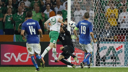 Euro 2016, Italia-Irlanda 0-1: le immagini della sfida