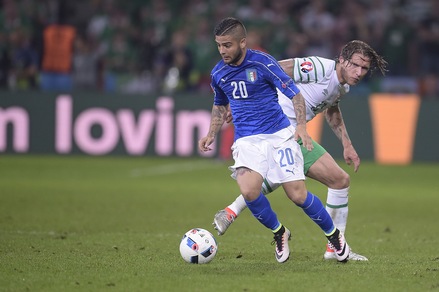 Euro 2016, Italia-Irlanda 0-1: palo di Insigne, poi segna Brady