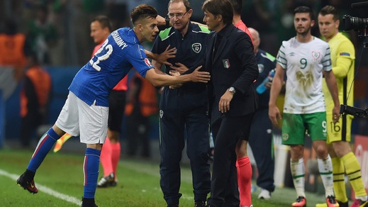 Italia-Irlanda, O'Neill e Conte si salutano ma la partita non è ancora finita