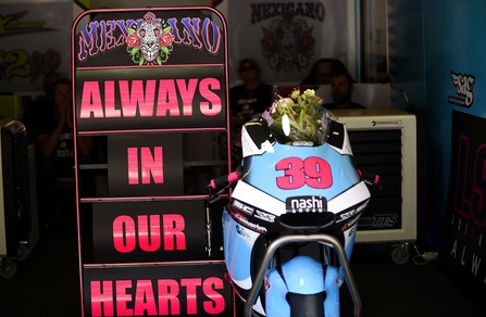 Moto2, il team SAG: «Ancora nel Mondiale per onorare Salom»