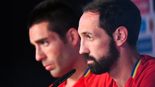 Spagna, i guerrieri Juanfran e Bruno Soriano sono convinti di battere l’Italia