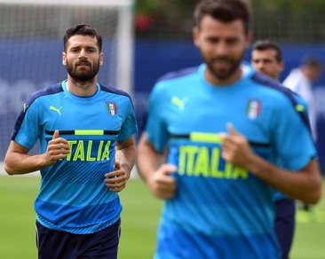 Euro 2016, Candreva si ferma e lavora a parte