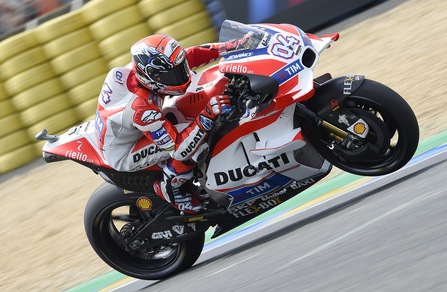 MotoGp Assen, terze libere a Dovizioso, Rossi è 4°