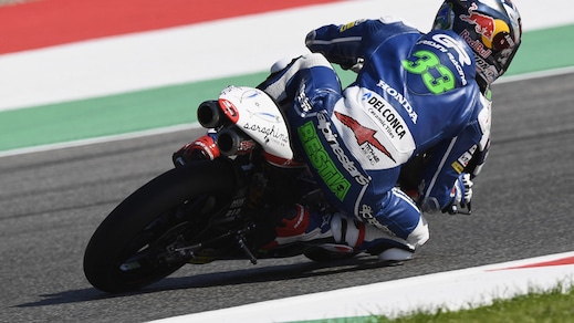 Moto3, Assen: Bastianini in pole, poker italiano