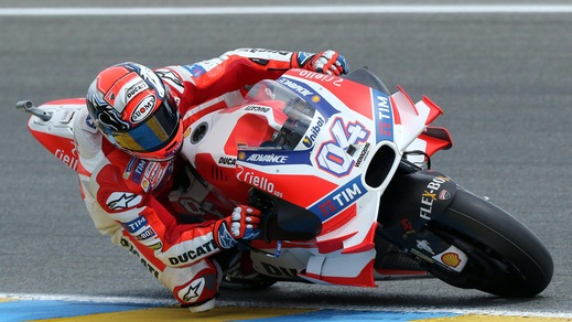 MotoGp, Assen: pole per Dovizioso, Rossi è 2°
